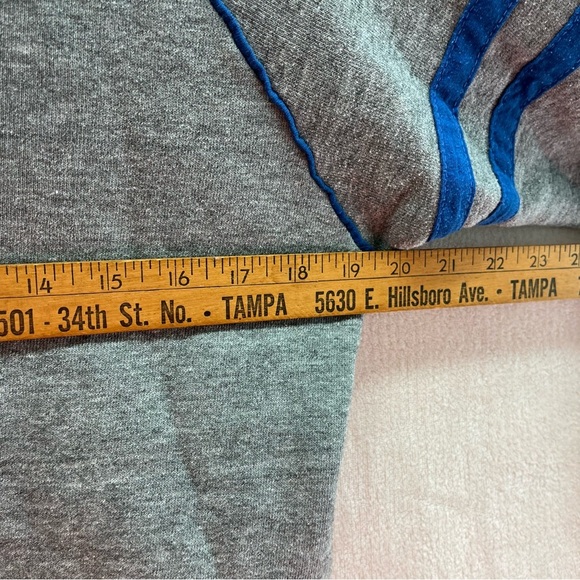 Jerzees By Russell Vtg Gatlinburg Tennessee Grey Pullover Hoodie Sweatshirt Sz L - Picture 5 of 6